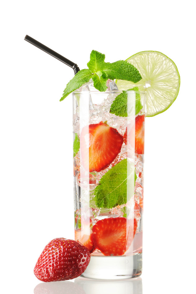 Strawberries in water Strawberries in water